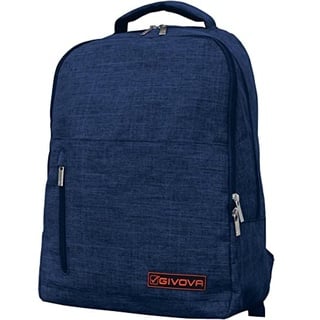 Givova Men's ZAINO City Rucksack, 0045 (blau), Einheitsgröße