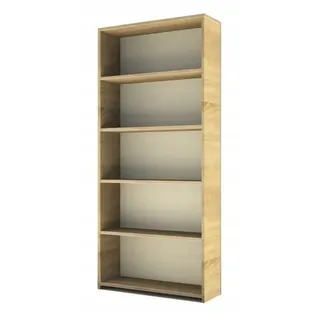 Bücherregal Regal Holzregal Standregal Wandregal Büroregal 180x80x24cm - Sonoma