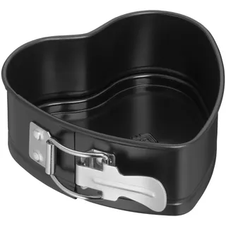 Kaiser Inspiration Mini Herzkuchen Springform 11 x 14 cm, kleine Herz-Backform, Antihaftbeschichtung, Springform klein für 1/2 Rezeptportion, geeignet für die Heißluftfritteuse