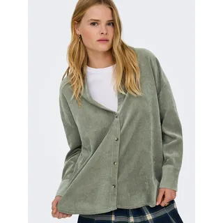 Only Onlmarike Life L/S Cord Loose Shirt PNT Smokey Olive XS