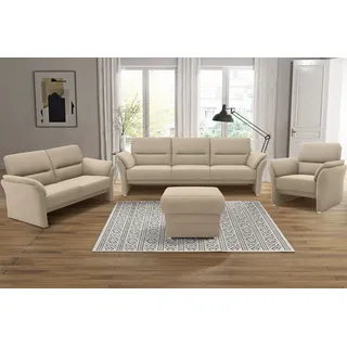 DOMO collection »Pina elegant und zeitloser Clubsessel, bequemer Cocktailsessel« Hoher Sitzkomfort, Luxus-Microfaser weich, sand, beige