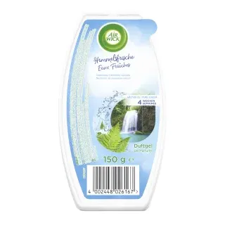AIR WICK Duftgel, Lufterfrischer mit konstantem Frischeduft, neutralisiert schlechte Gerüche, 150 g, Himmelsfrische