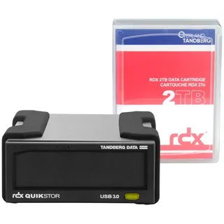 RDX QuikStor extern 3,5" (schwarz, inkl. 2 TB RDX)