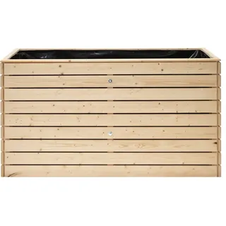 Westmann Hochbeet Holz Fichte XL 160 x 70 x 90 cm Braun