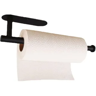 Lumeiy Küchenrollenhalter Schwarz Kein Bohren Edelstahl