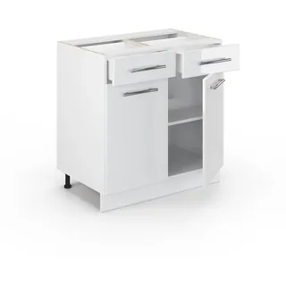 Vicco Fame-Line 80 x 82 cm ohne Arbeitsplatte, - Weiß