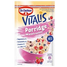 Dr. Oetker Vitalis Porridge Waldfrüchte 53g