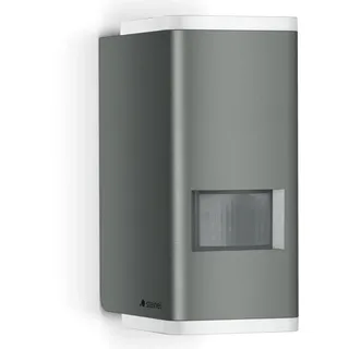 Steinel Außenleuchte Aluminium 6,3 x 13,7 x 9,2 cm inkl. Bewegungsmelder grau