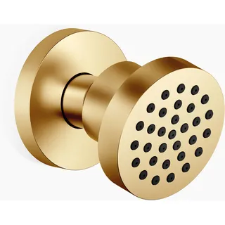 Dornbracht Seitenbrause ohne Mengenregulierung, flowReduce, Durchfluss 5 l/min, 28518979-28, Farbe: Messing gebürstet
