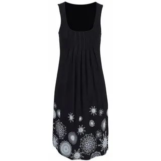 Beachtime Strandkleid Schwarz/Weiß 36