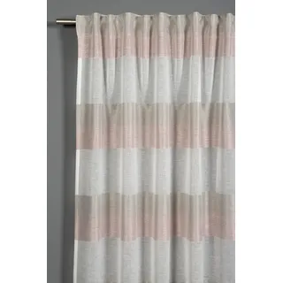 Sehlbach Blockstreifen Schlaufen 140 x 175 cm Rosa 1 St