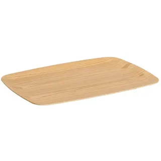 Andrea House Rechteckiges Tablett 46x36x2 Cm - Willow - One Size