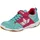 Unisex Kinder Vs Hallenturnschuhe Türkis Pink Weiß 38 EU