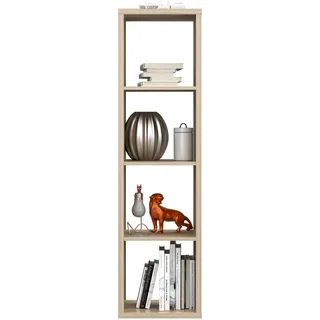 Forte Mauro Standregal 38,2 x 32,9 x 141,8 cm Braun