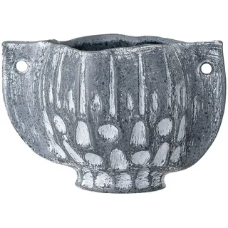 Bloomingville Oney Blumentopf, in der Farbe Blau, aus Steingut, Maße: L26xH17,5xW18,5 cm, 82047916
