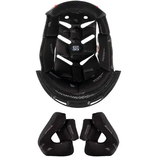 Mt Helmets District/streetfighter Vollständige Innenauskleidung Des Helms - Black - S