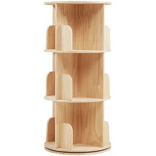 [en.casa] Kinderregal Chasek 44 x 95 x 44 cm Kiefer beige