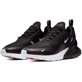Nike Air Max 270 Sneaker, Black/Anthracite-White-Solar Red, 42 EU