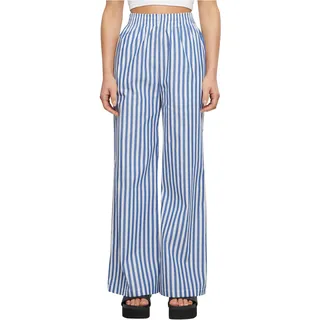 Urban Classics Damen Hose Ladies Striped Loose Pants, gestreifte Hose für Frauen, Loose Fit, Größen XS - 5XL