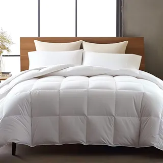KNERST Winter Daunendecke 135×200 Extra Warm Made in Germany | Extra warme Winterdecke, DOWNPASS, NOMITE, OEKO-TEX, Daunen & Federn, Kassettendecke