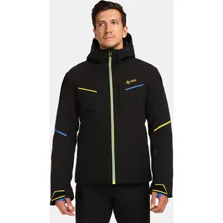 Herren Skijacke Kilpi KILLY-M, SCHWARZ, Größe XXL - Schwarz