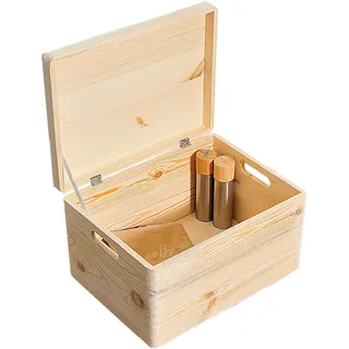 KESPER Aufbewahrungskiste 30 x 24 cm 1-tlg. braun