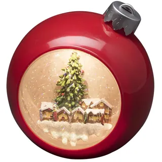 Konstsmide Weihnachtskugel 4360-550 rot
