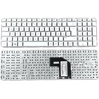 DEUTSCHE - Weiß Tastatur Ohne Rahmen kompatibel für HP Pavilion G6-2241sg, G6-2242sg - Weiß