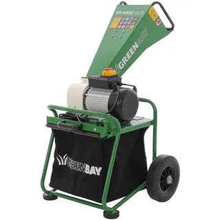 GreenBay GB-WERC 50 B  Elektro-Häcksler  Mit Fangkorb