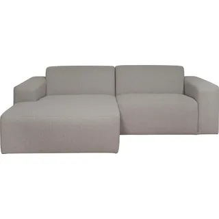 otto home »Koa, 228 cm, L-Form, Modulsofa in Cord, Chenille, Struktur, Webstoff« Designsofa, weicher Lounge-Sitzkomfort, Welleunterfederung, bodentief,