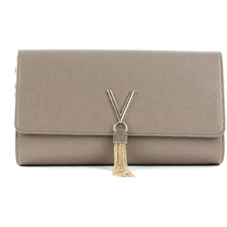 Valentino Divina Clutch Kunstleder Beige
