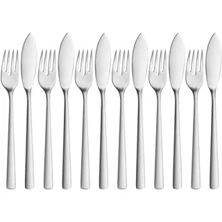 Corvo Fischbesteck-Set 12-tlg.