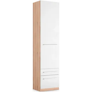 Priess Wäscheschrank Barcelona 5-türig 200 x 210 x 60 cm Weiß