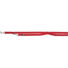 Bild Premium adjustable leash double-layered XS: 2.00 m/10 mm red