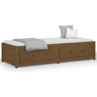 vidaXL Tagesbett Honigbraun 80x200 cm Massivholz Kiefer - Braun