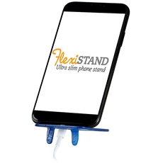 Gifts for Readers & Writers Flexistand Kompakter und Verstellbarer Handy-Ständer für iPhone und Android, Blaue Jeans