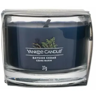 Yankee Candle Bayside Cedar Votivkerze 37 g blau