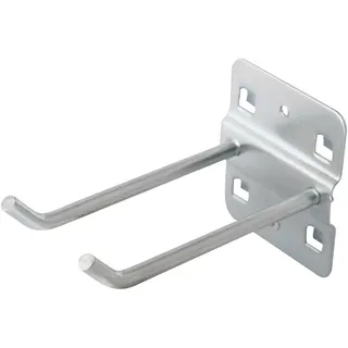 CLAS Equipements EG 0344 Doppelhaken, Durchmesser 6 mm, Länge 50 mm, 10 Stück