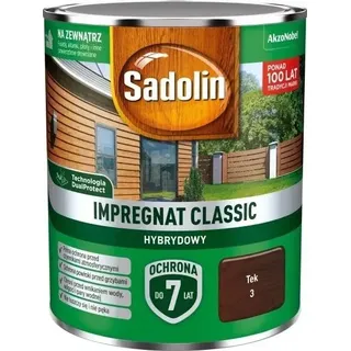 Sadolin Classic Hybrid Imprägnat 7 Jahre Tek 0,75 - 5Sach.tek0,7