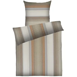 Dyckhoff Kira Gestreift Beige 155 x 220 cm + 2 x 80 x 80 cm