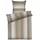 Kira Gestreift Beige 155 x 220 cm + 2 x 80 x 80 cm