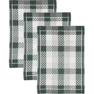 Ross "SUPERIOR", aus 100% Baumwolle, 50x70 cm, moosgrün, weiß, grau),