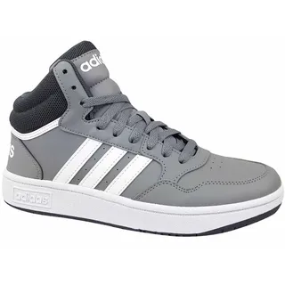 Adidas Hoops Mid Shoes Schuhe, Grey Three/FTWR White/Grey six, 38 2/3