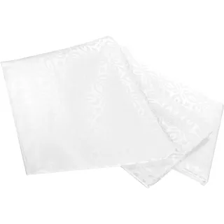 com-four® Tischdecke XXL - Eckiges Tischtuch mit Muster - Tischdecke aus Polyester - Tafeldecke für Weihnachten, Geburtstag, Hochzeit - 220 x 150 cm