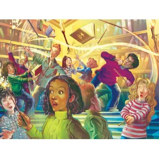 New York Puzzle Company Harry Potter Puzzle - Dumbledore's Army - 1000 Teile