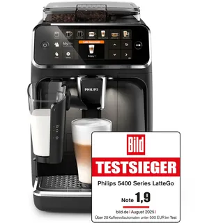 Philips 5400 Series LatteGo EP5441/50 Schwarz