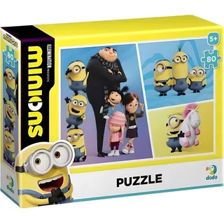 Minions-Puzzle 80 Teile Ein Buntes Und Lustige Puzzle Für Kinder