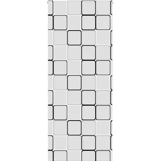 vidaXL Duschrollo 100x240 cm Stoffbreite 96 cm