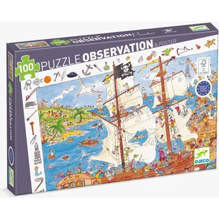 Djeco Die Piraten, 100 Teile