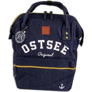 Robin Ruth Rucksack navy dunkelblau Robin Ruth Baumwolle 100 OSTSEE ORG101M - Navy